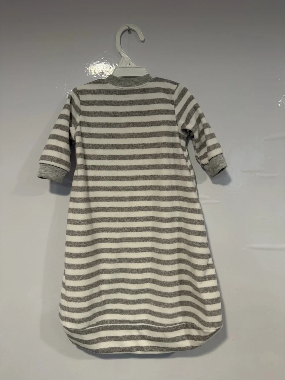 Carter's Gray and‎ White Striped Elephant Sleep Sack